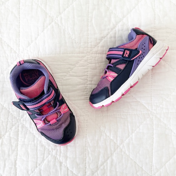 Stride Rite Other - STRIDE RITE Toddler Girl Sneakers Pink Purple 8W
